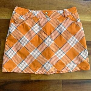Slazenger Plaid Golf Skort